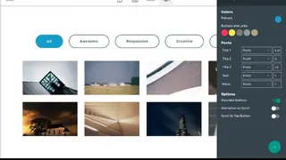 Mobirise Website Builder screenshot