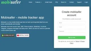 Mobisafer screenshot