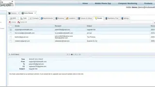 MobiStealth screenshot
