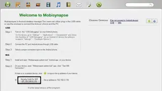 Mobisynapse screenshot