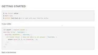 Mocha screenshot