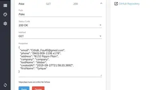 mocki Fake JSON API screenshot