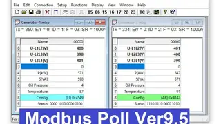 Modbus Poll screenshot