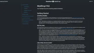ModDrop screenshot