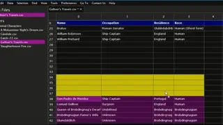 Modern CSV screenshot