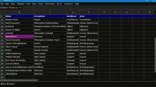 Modern CSV screenshot