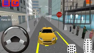 Modern Taxi Driving 3D screenshot