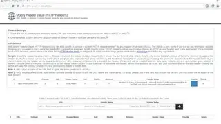 Modify Header Value (HTTP Headers) screenshot