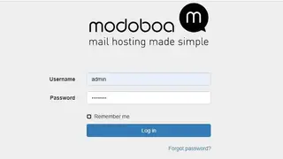 Modoboa screenshot