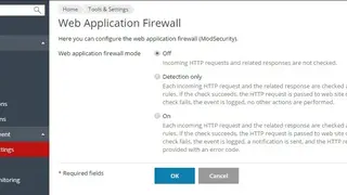ModSecurity screenshot