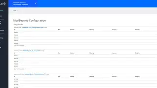 ModSecurity screenshot