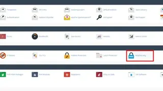 ModSecurity screenshot
