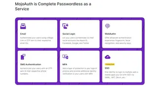 MojoAuth screenshot
