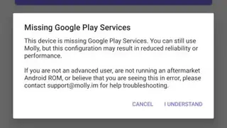 Molly (Signal fork) screenshot