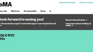 MoMA screenshot