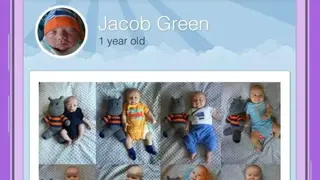 Moment Garden Baby Photo Book screenshot