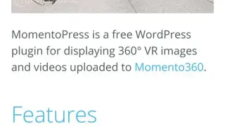 MomentoPress for Momento360 screenshot