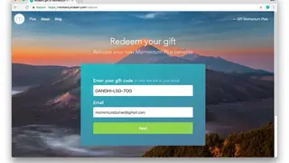 Momentum Plus screenshot