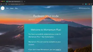 Momentum Plus screenshot