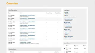 MonClubSportif screenshot
