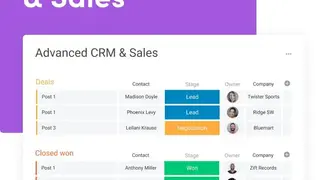 monday sales CRM screenshot