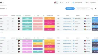 monday sales CRM screenshot