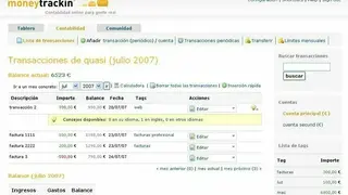 MoneyTrackin screenshot