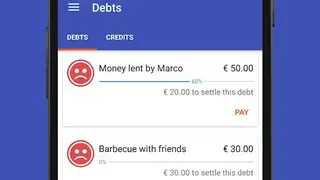 MoneyWallet screenshot