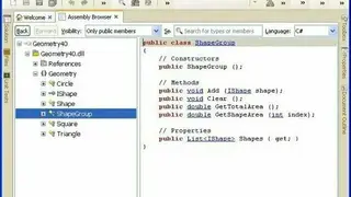 MonoDevelop screenshot