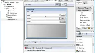 MonoDevelop screenshot