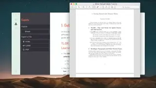 MonsterWriter screenshot