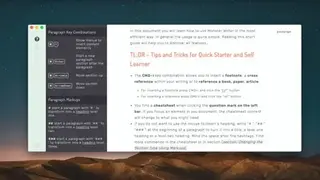 MonsterWriter screenshot