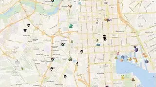 Montreal PokeMap screenshot