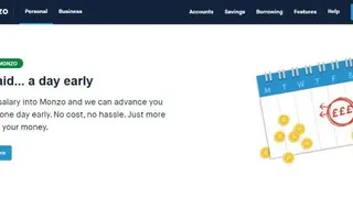 Monzo screenshot