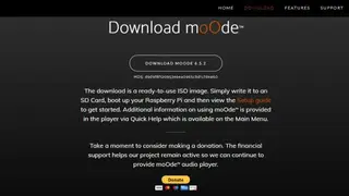 moOde audio player screenshot