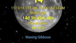 Moon Calendar Plus screenshot