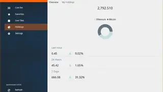 Moonstats screenshot