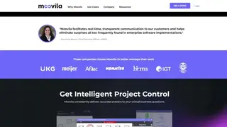 Moovila screenshot