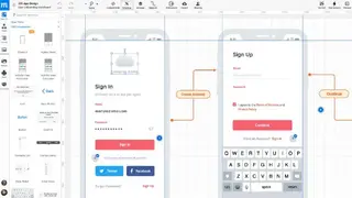 Moqups screenshot