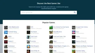 MoreGamesLike screenshot