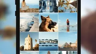 Mosaic: Social feed editor screenshot