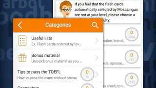 MosaLingua screenshot