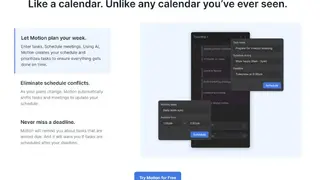 Motion Task Manager screenshot