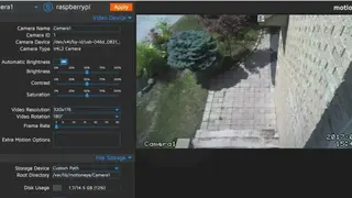 MotionEye screenshot