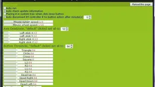 MotioninJoy screenshot
