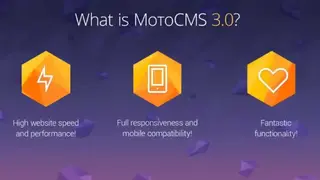 Moto CMS screenshot