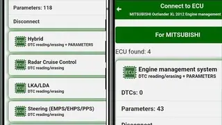 MotorData OBD Car Diagnostics. ELM OBD2 scanner screenshot