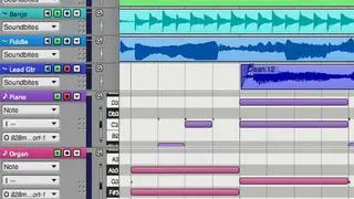 MOTU Digital Performer screenshot