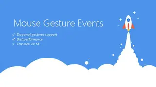 Mouse Gesture Events screenshot