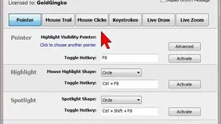 Mouse Pointer Highlighter screenshot